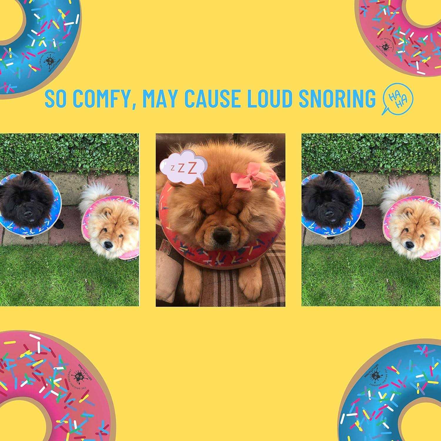 DIRTY LITTLE PAWS Dog Donut Collar Great Alternative to a Traditional Dog Cone or a Soft Dog Cone Collar - Pet Supplies online store