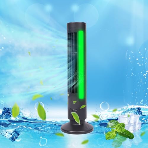 Sales Today Clearance Only, Portable Fan Conditioner With Two Speeds Simulates Natural Wind To Bring Cool And Soothing Feel Suitable For Home Offices, Cooler Portable Bladeless Tower Fans