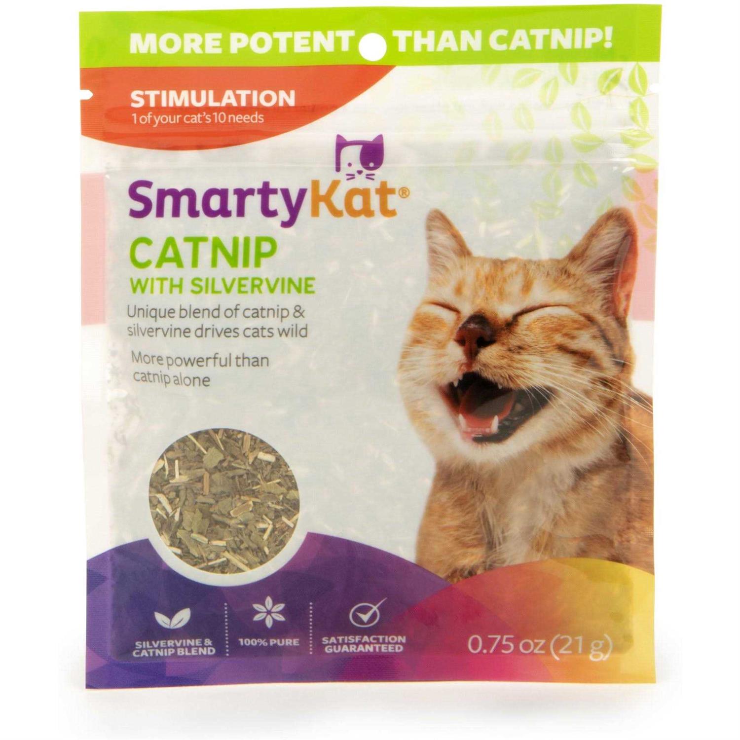 SmartyKat Catnip with Silvervine - Pet Supplies online store