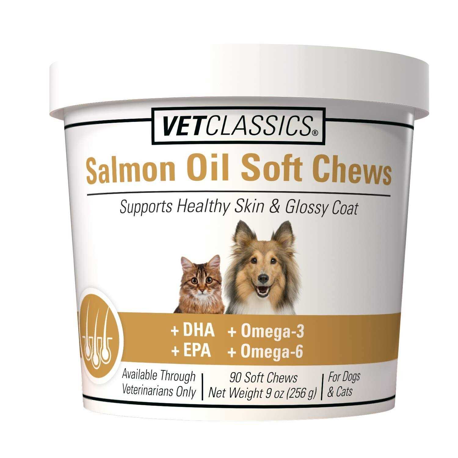 VetClassics Salmon Oil Soft Chews - Pet Supplies online store