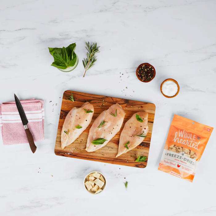 WholeHearted Chicken Breast Freeze Dried Dog Treats - Pet Supplies online store