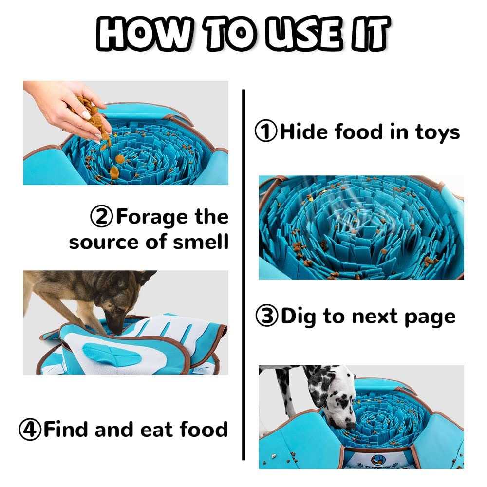 TOTARK Dog Digging Toys Large Snuffle Mat for Dogs Encourages Natural Foraging Skills - Pet Supplies online store
