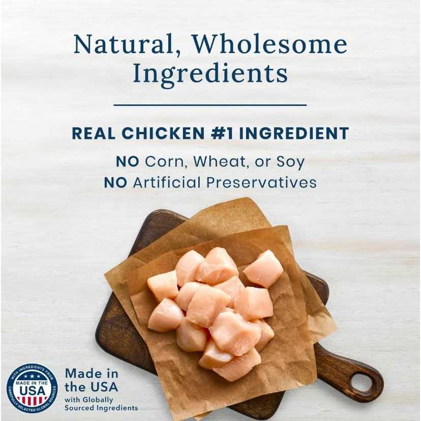 Blue Buffalo True Chews Pork & Chicken Sausage Premium Natural Dog Treats - Pet Supplies online store