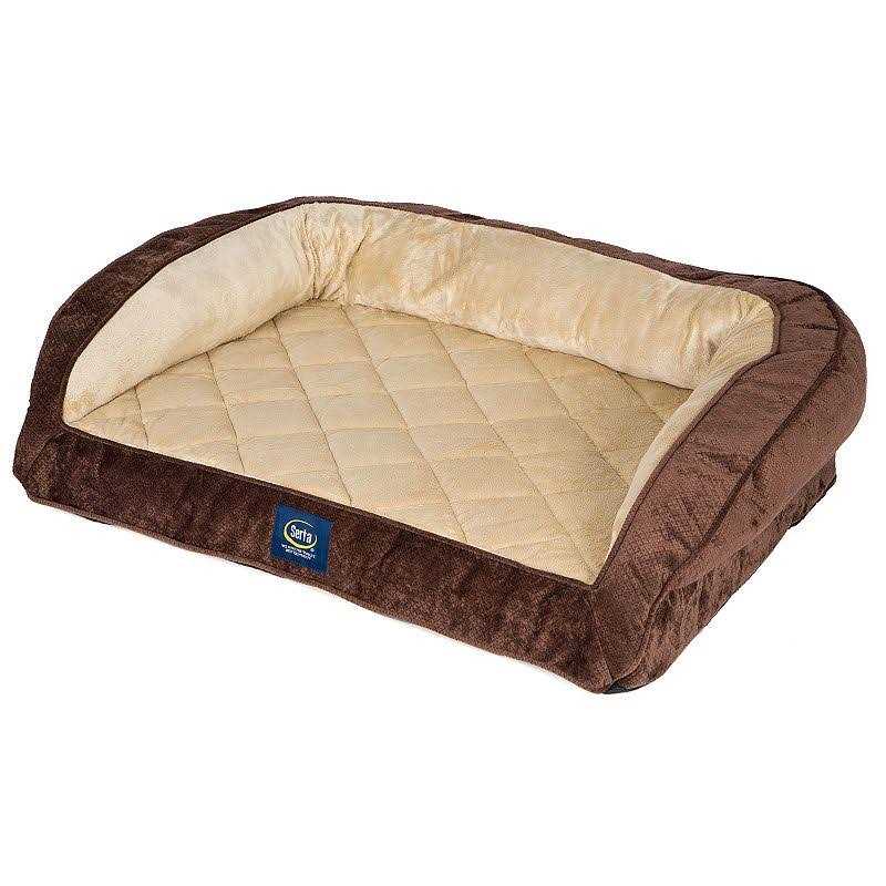 Serta Ortho Quilted Couch Pet Bed - Pet Supplies online store