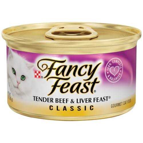 Fancy Feast Classic Beef & Liver Canned Cat Food - Pet Supplies online store