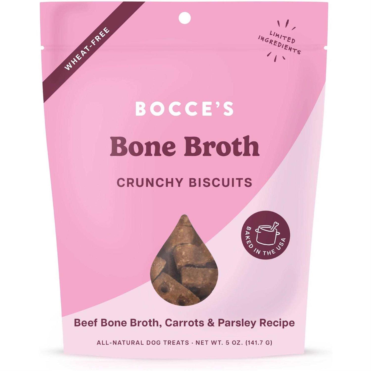 Bocce's Bakery Bone Broth Dog Treats - Pet Supplies online store