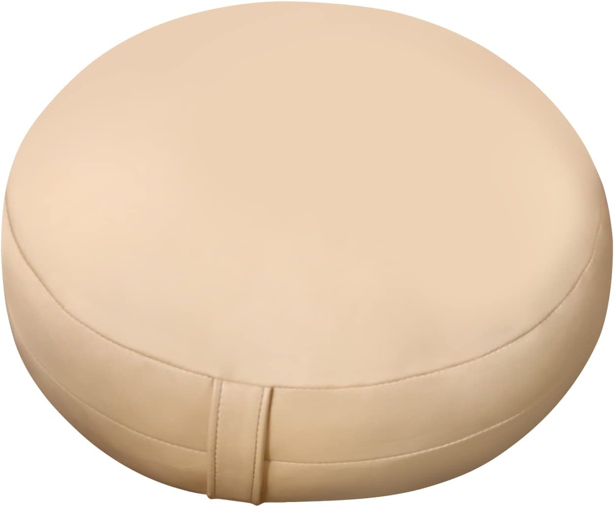 Louis Donné Unstuffed Ottoman Pouf Cover, Genuine Leather Pouf Ottoman Cow Cover, 17.7