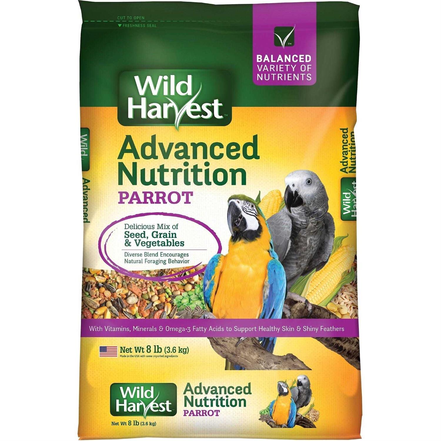 Wild Harvest Advanced Nutrition Parrot Bird Food - Pet Supplies online store