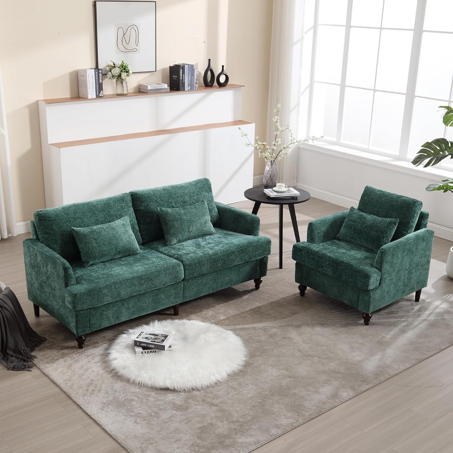 2 Piece Sectional Sofa Set, 70.8