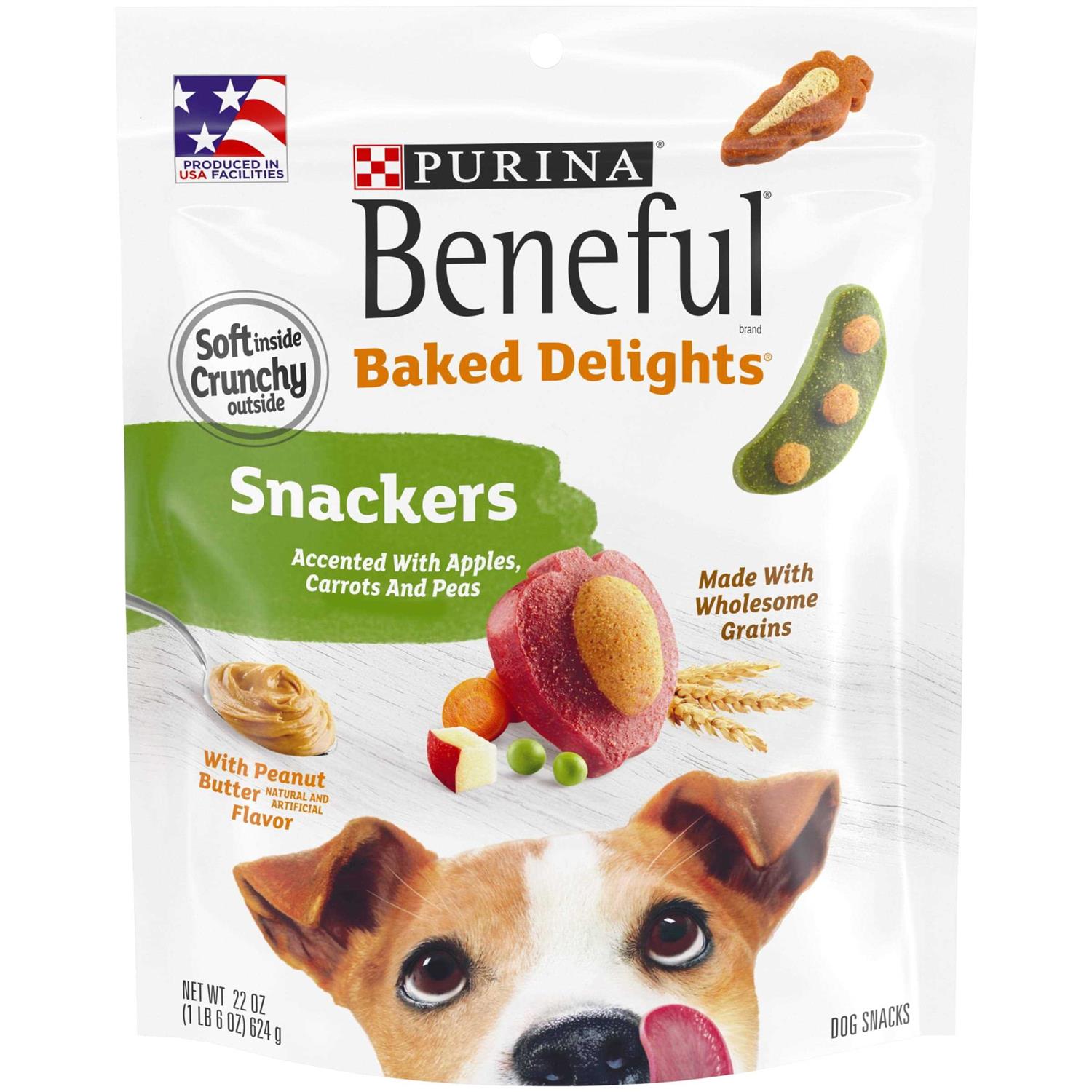 Purina Beneful Baked Delights Snackers Dog Treats - Pet Supplies online store