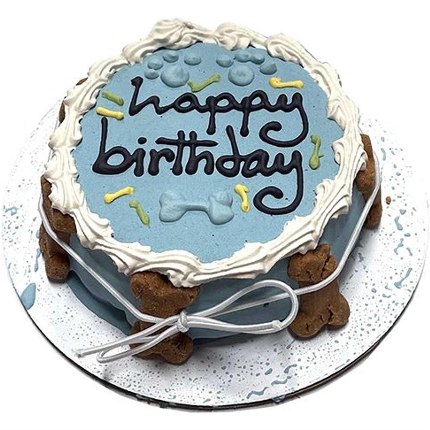 Bubba Rose Biscuit Ssblue Birthday Cake Shelf Stable - Pet Supplies online store