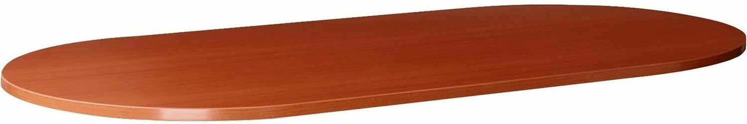 Lorell 69122 Conference Table Top, Oval, 96-Inch x48-Inch , Cherry