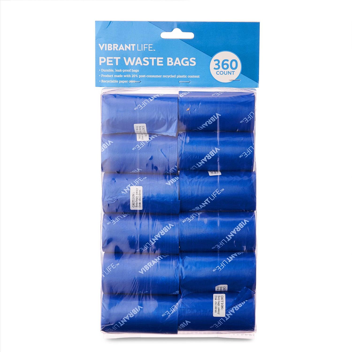 Vibrant Life 360ct Waste Bags - Pet Supplies online store