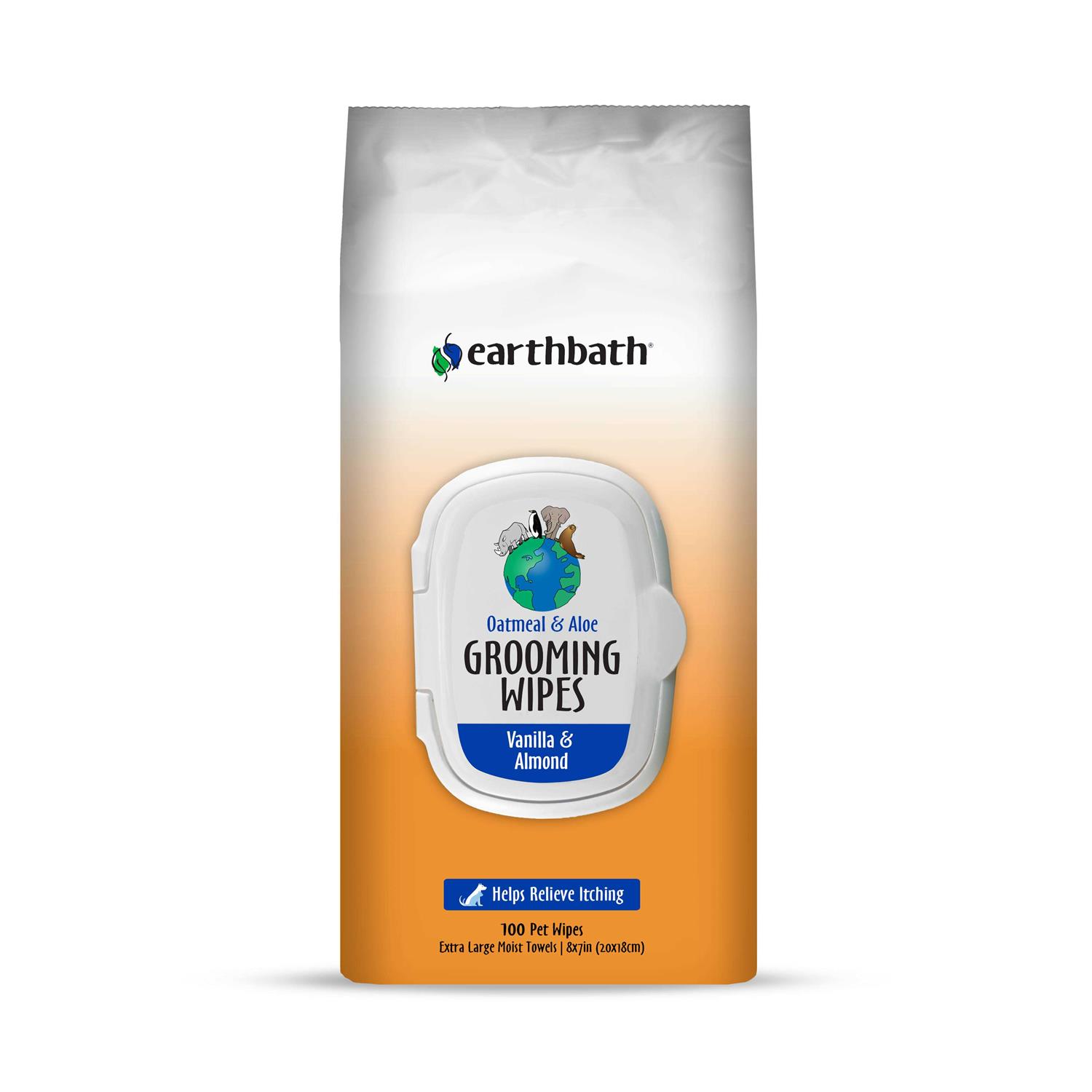 Earthbath Oatmeal Aloe Grooming Wipes - Pet Supplies online store