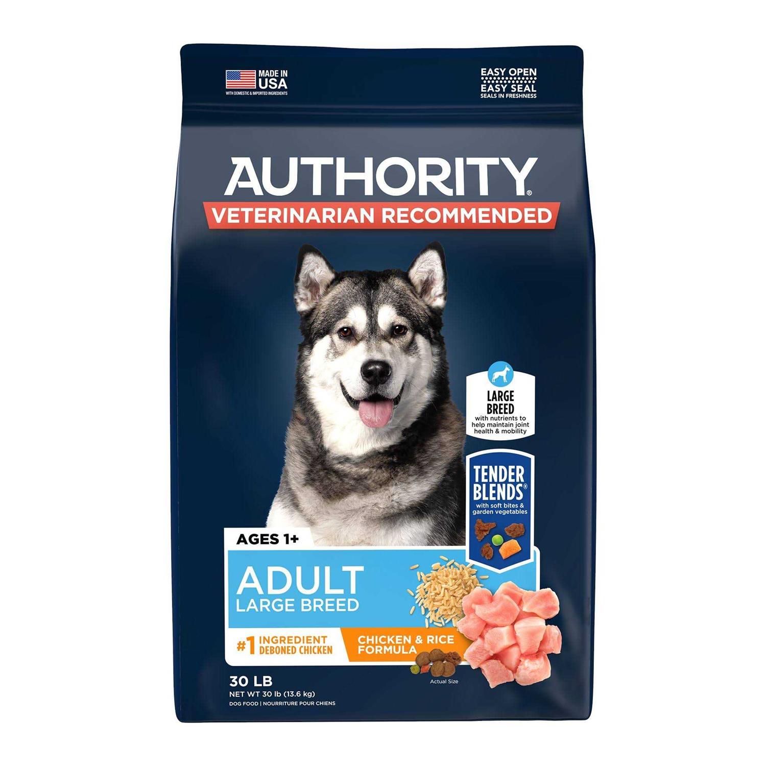 Authority Everyday Health Large Breed Adult Dry Dog Food - Pet Supplies online store