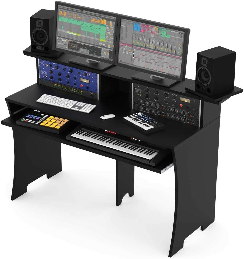 Glorious Workbench Studio Desk, Black