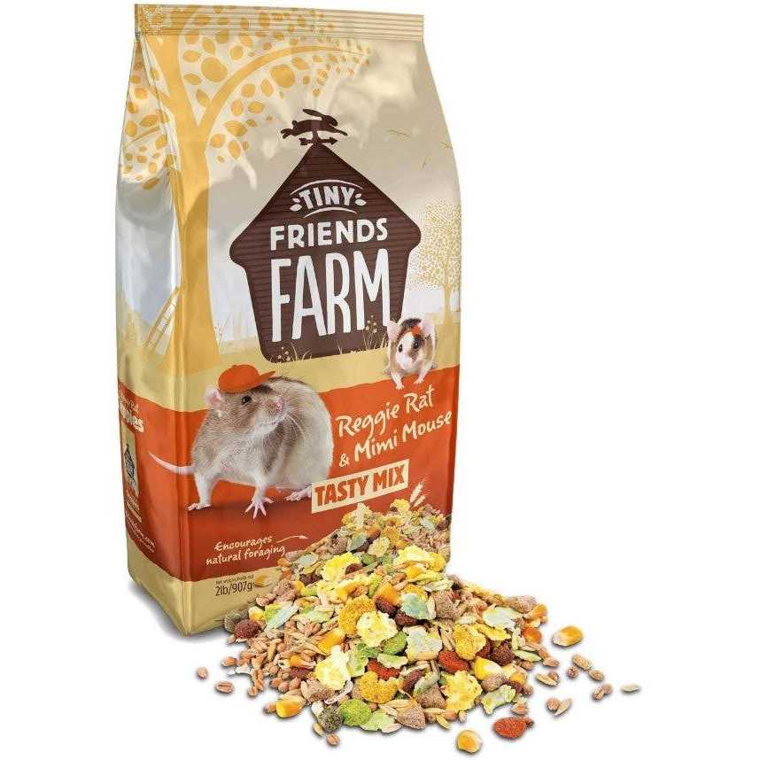 Tiny Friends Farm Reggie Rat & Mimi Mouse Food - Pet Supplies online store