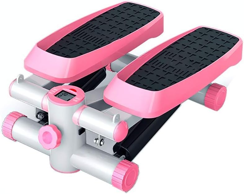 Exercise Stepper, Swing Stepper, Up-Down Stepper, Machine with Resistance Bands, Swing Steppers for Indoor Workout, Home Gym Equipment, Thigh Toning Workout Fitness