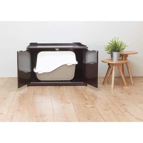 TRIXIE Wooden Pet House XL and Litter Box - Pet Supplies online store
