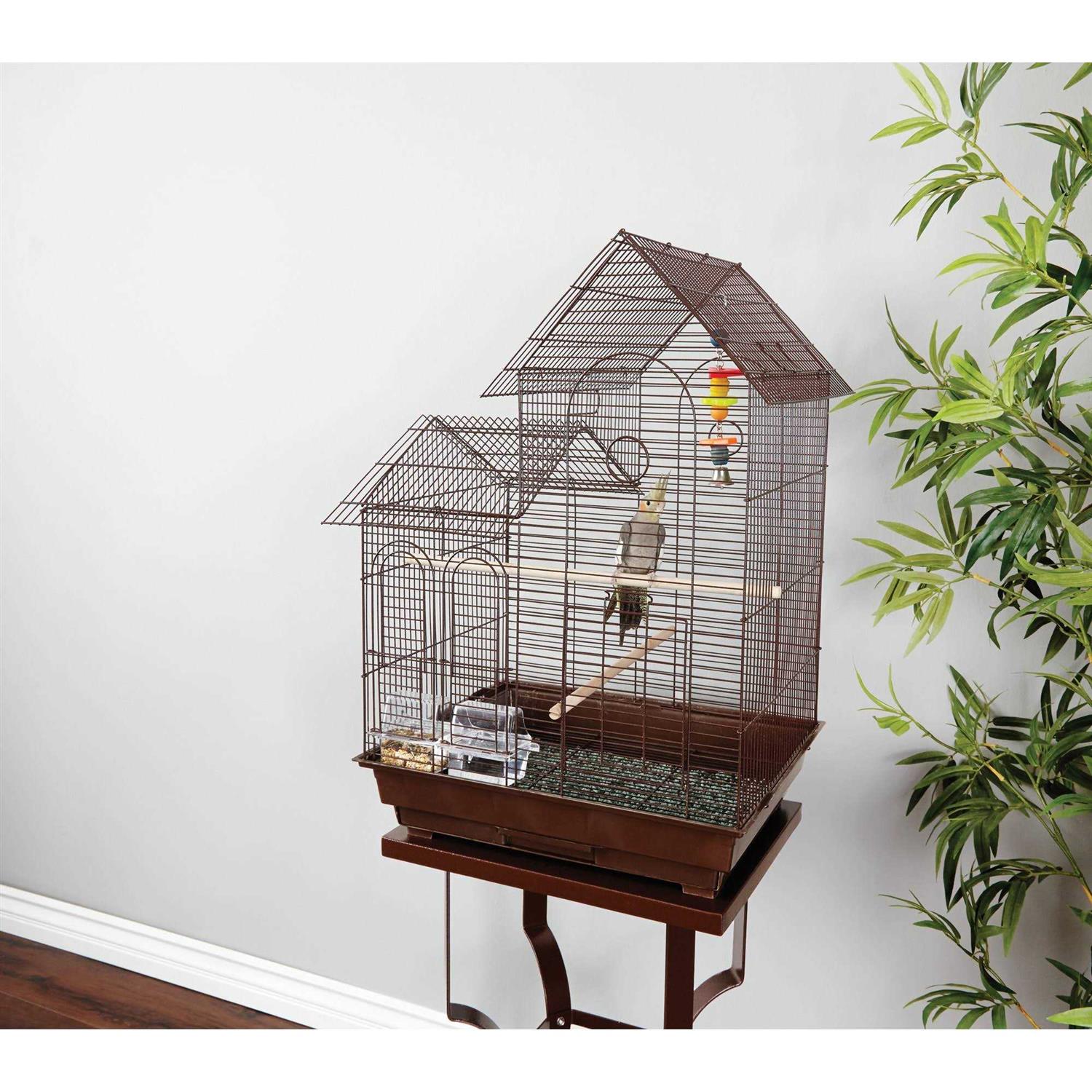 You & Me Cockatiel Ranch House Bird Cage - Pet Supplies online store