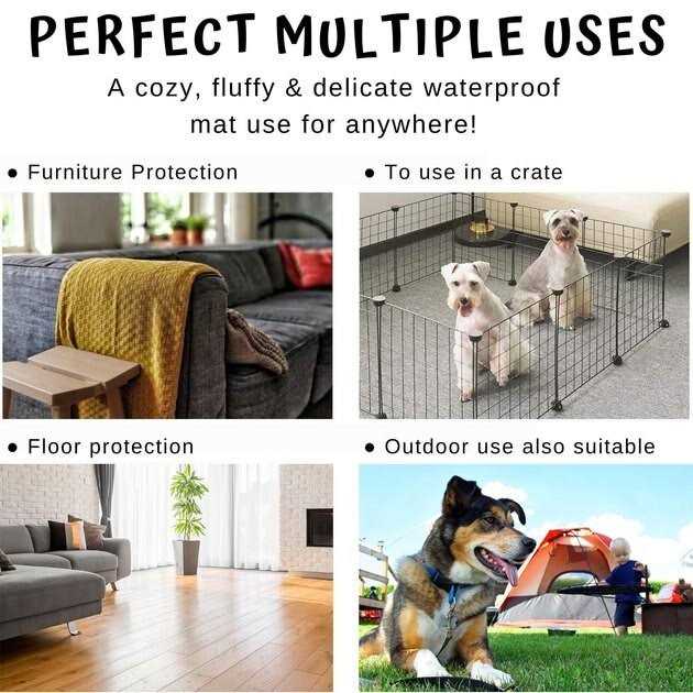 Allisandro anti-slip kennel pads waterproof dog bed - Pet Supplies online store