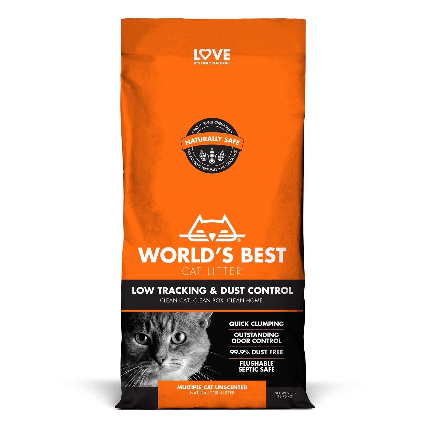 World's Best Cat Litter Low Tracking & Dust Control - Pet Supplies online store