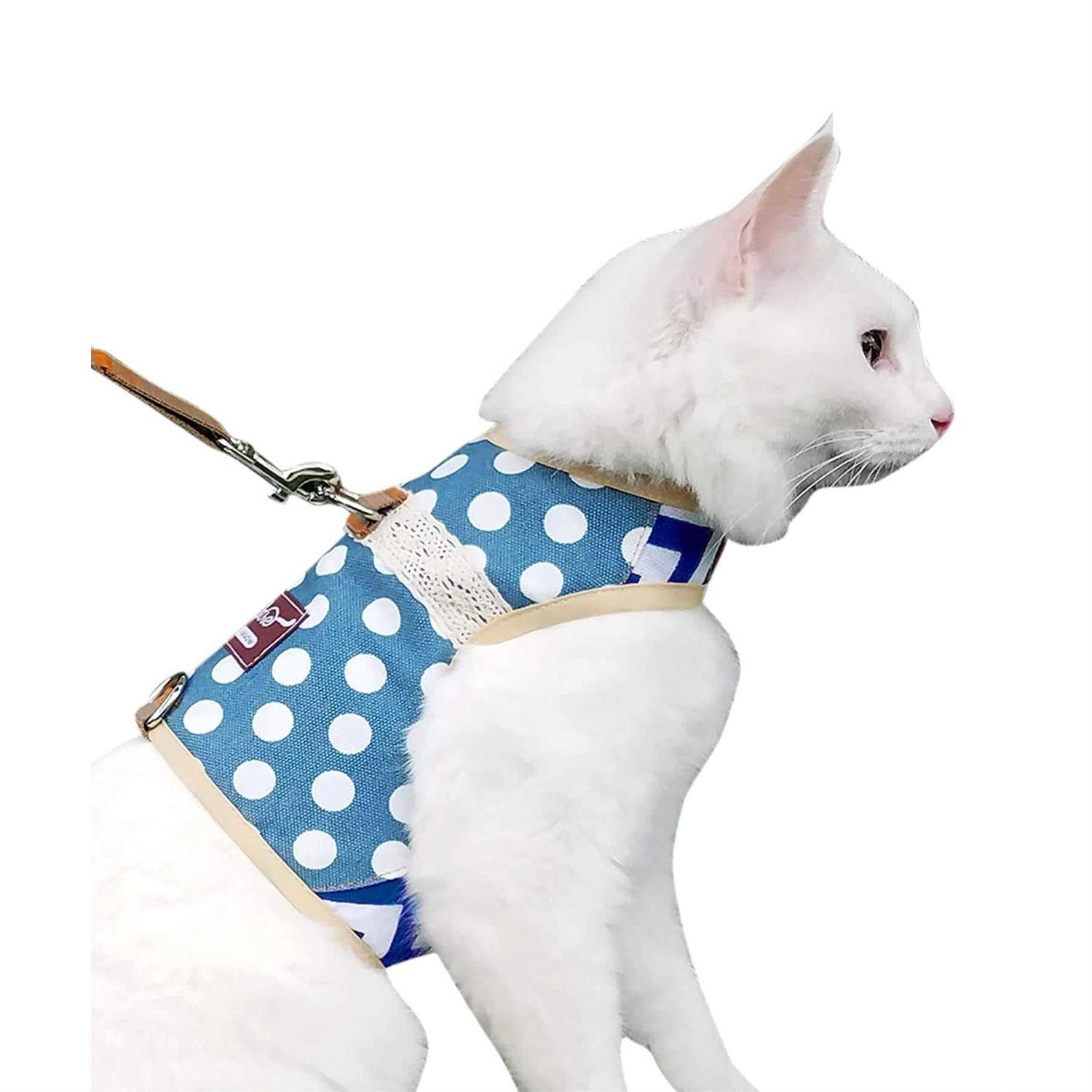Yizhi Miaow Cat Harness and Leash for Walking Escape Proof - Pet Supplies online store