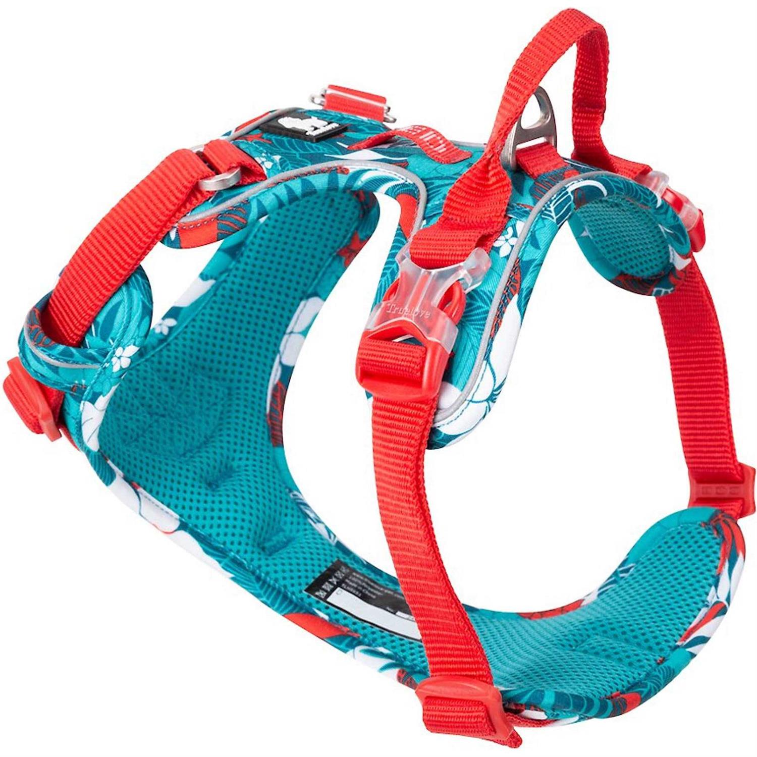 Chai's Choice Premium Tropic Thunder Edition Dog Harness No Pull Dog Harness with Quick-Release Neck Strap for All Sized Dogs - Pet Supplies online store