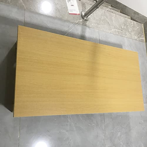 Wood Table Top Only, Universal One-Piece Desktop, Extra-Wide Work Bench for Home & Office Standing Desk Frames, Custom Size (Color : Wood Colour, Size : 80x60x2.5cm)