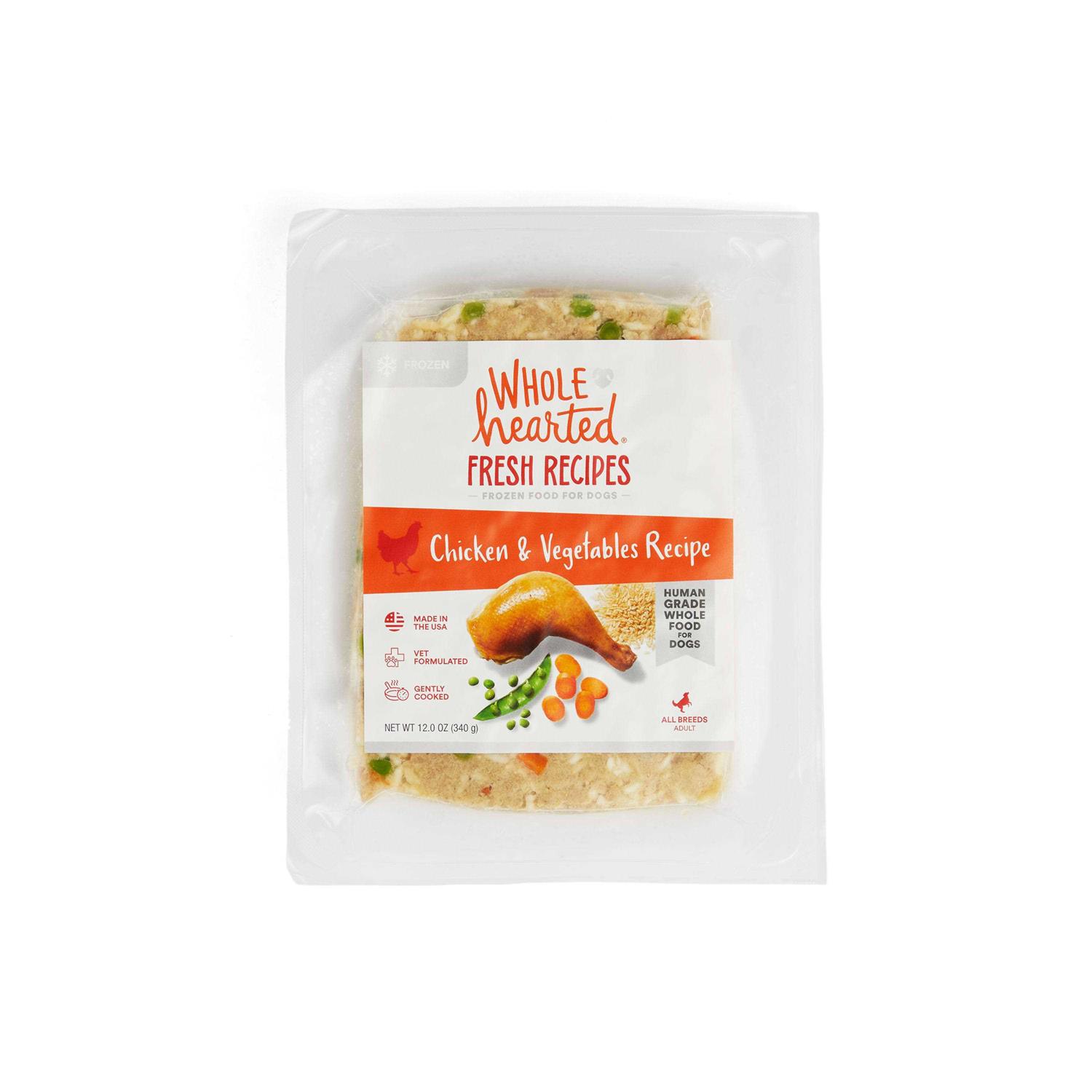 WholeHearted Fresh Frozen Chicken Recipe Dog Food - Pet Supplies online store