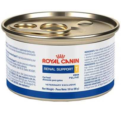 Royal Canin Veterinary Diet Adult Renal Support T Thin Slices in Gravy Canned Cat Food, 3-oz, case of 24 - Pet Supplies online store