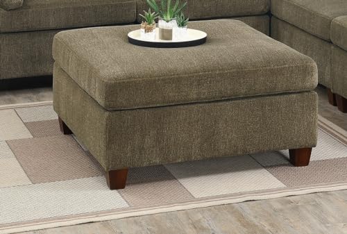 NicBex Ottoman Modern Style Foot Stool with Fringe Base Round Foot Rest with Velvet Seating Solid Wood Inner Frame Footstool Small Ottomans for Bedroom, Living Space, Purple