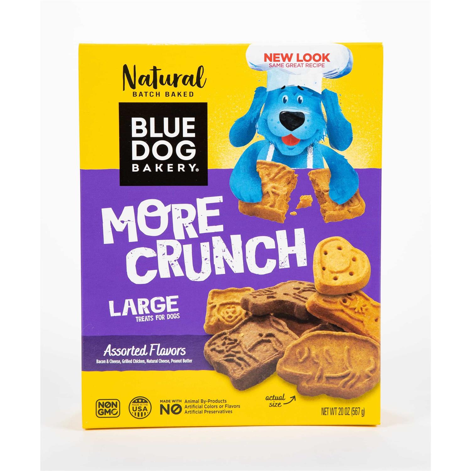 Blue Dog Bakery More Crunch Assorted Flavors Dog Treats - Pet Supplies online store