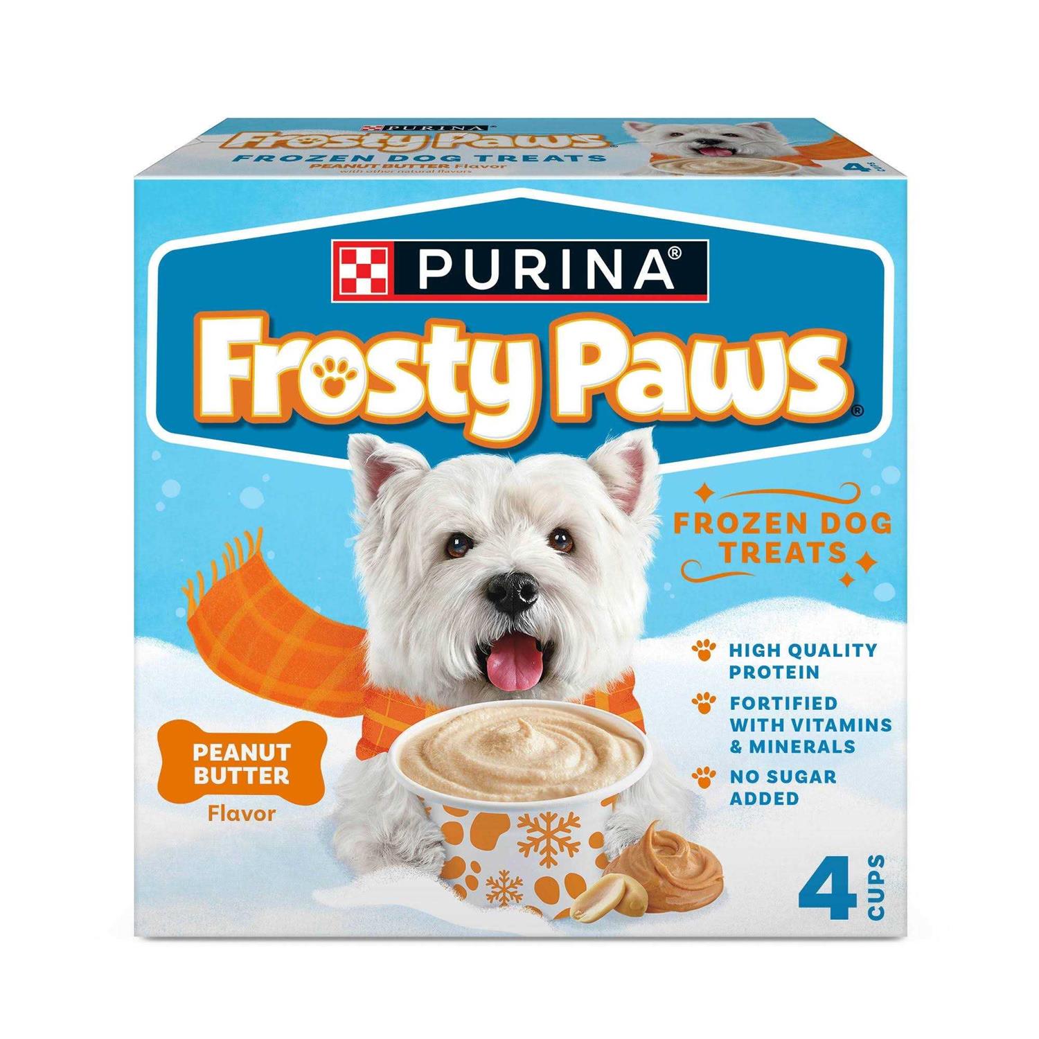Frosty Paws Purina Peanut Butter Frozen Dog Treats - Pet Supplies online store