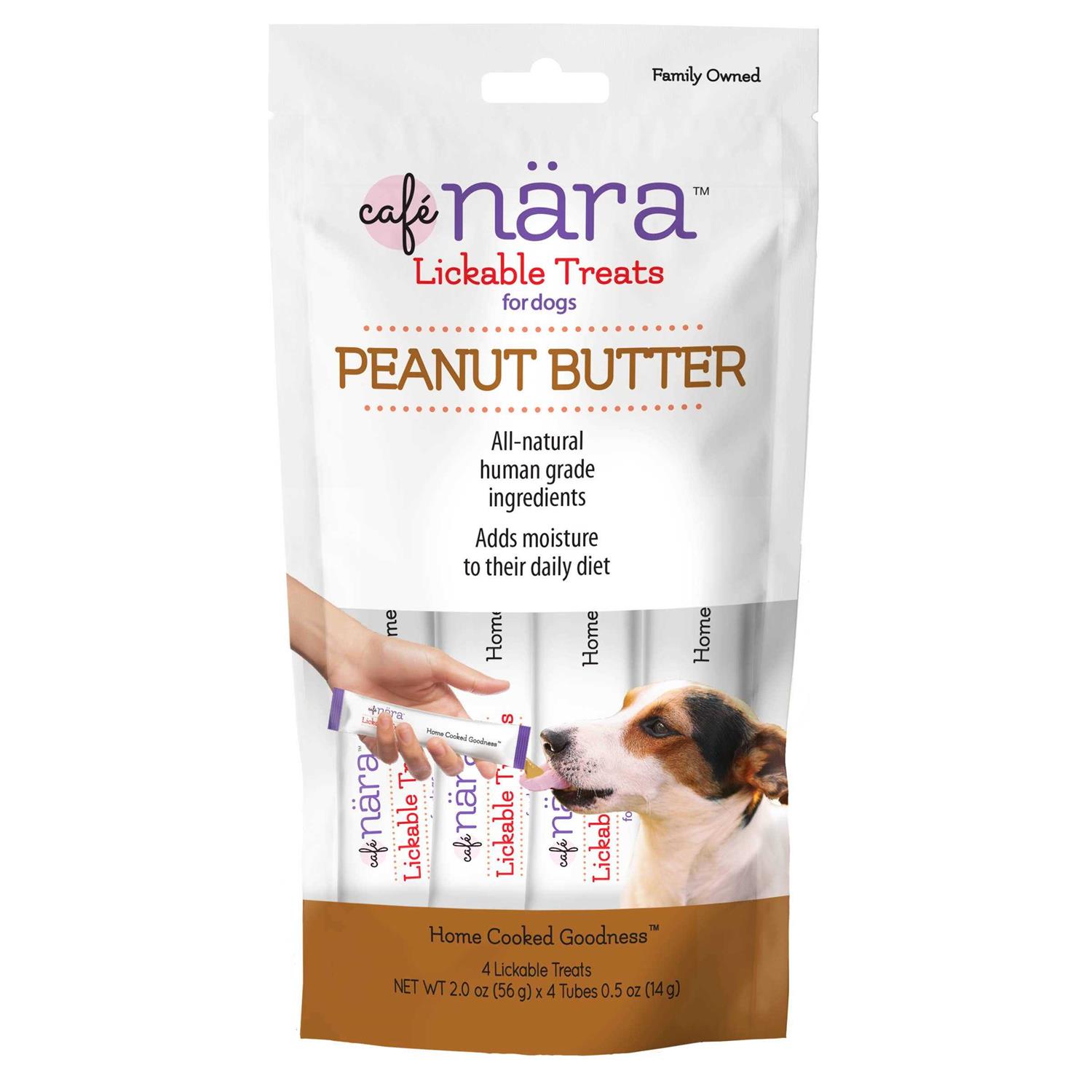 Cafe Nara Lickable Peanut Butter Dog Treats - Pet Supplies online store