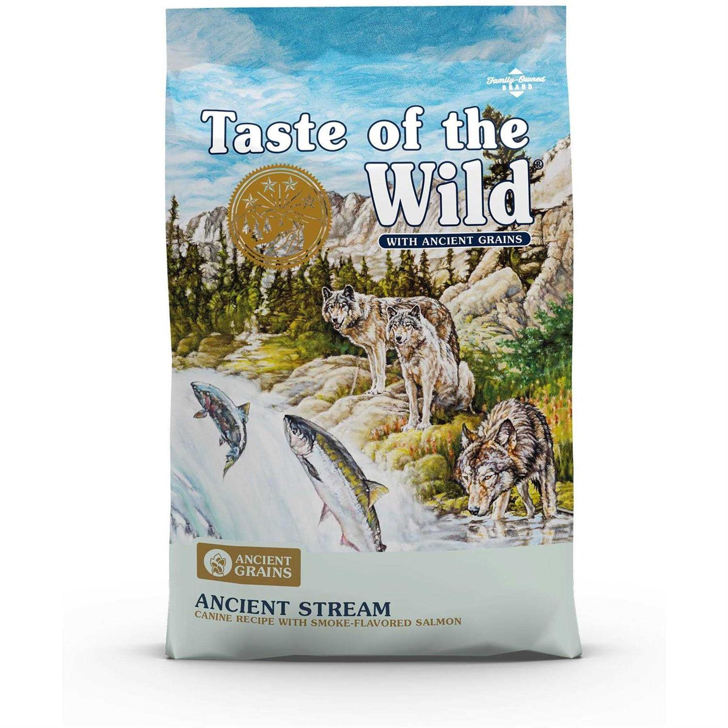 Taste of the Wild Ancient Stream with Smoked Salmon Dog Food - Pet Supplies online store
