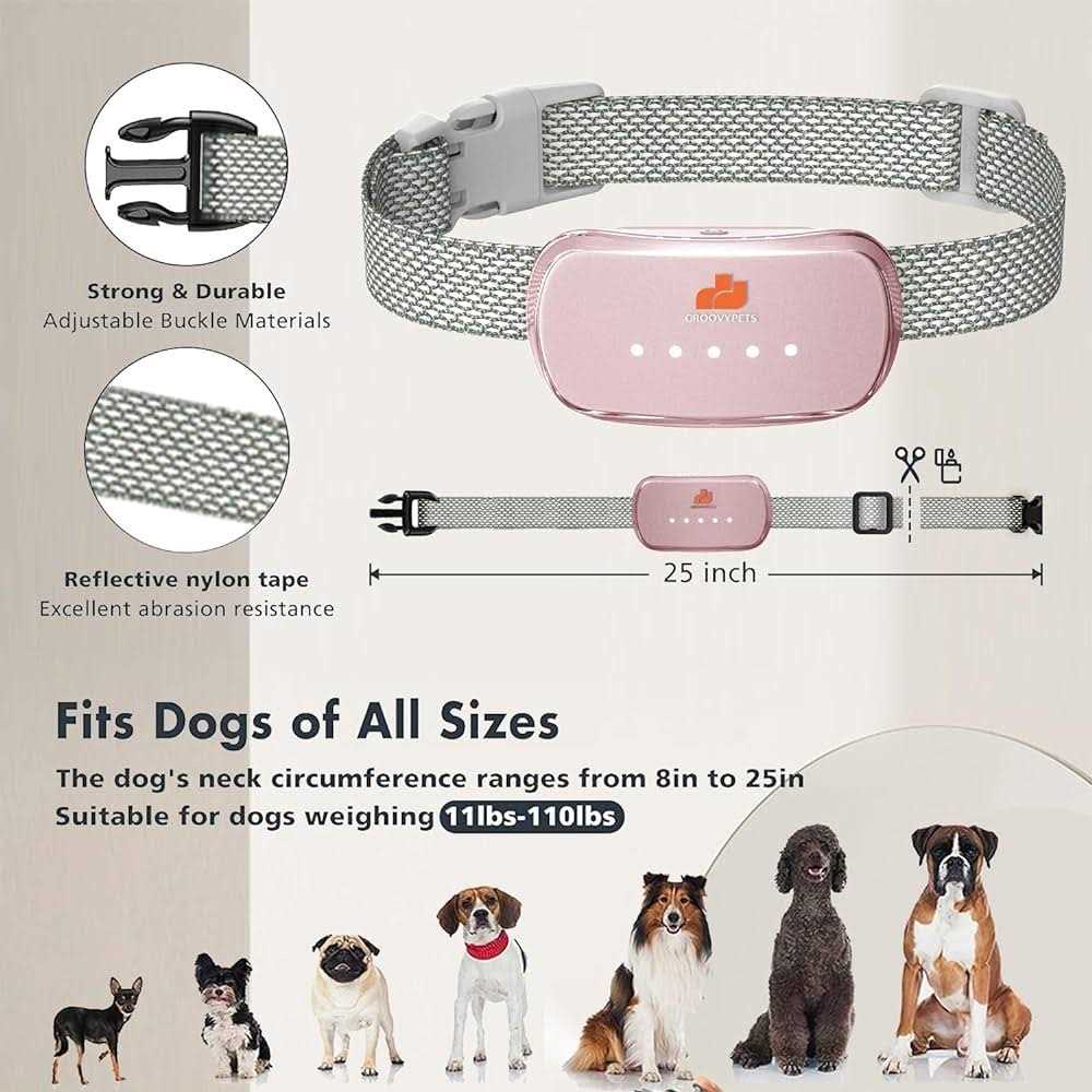 Smart Automatic Anti bark Dog Collar Intelligent Waterproof Rechargeable Barking Terminator - Pet Supplies online store
