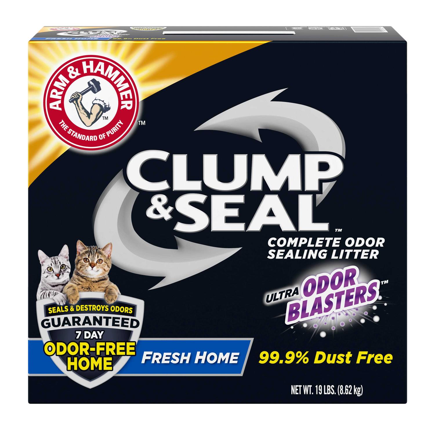 Arm & Hammer Clump & Seal Fresh Home Cat Litter - Pet Supplies online store