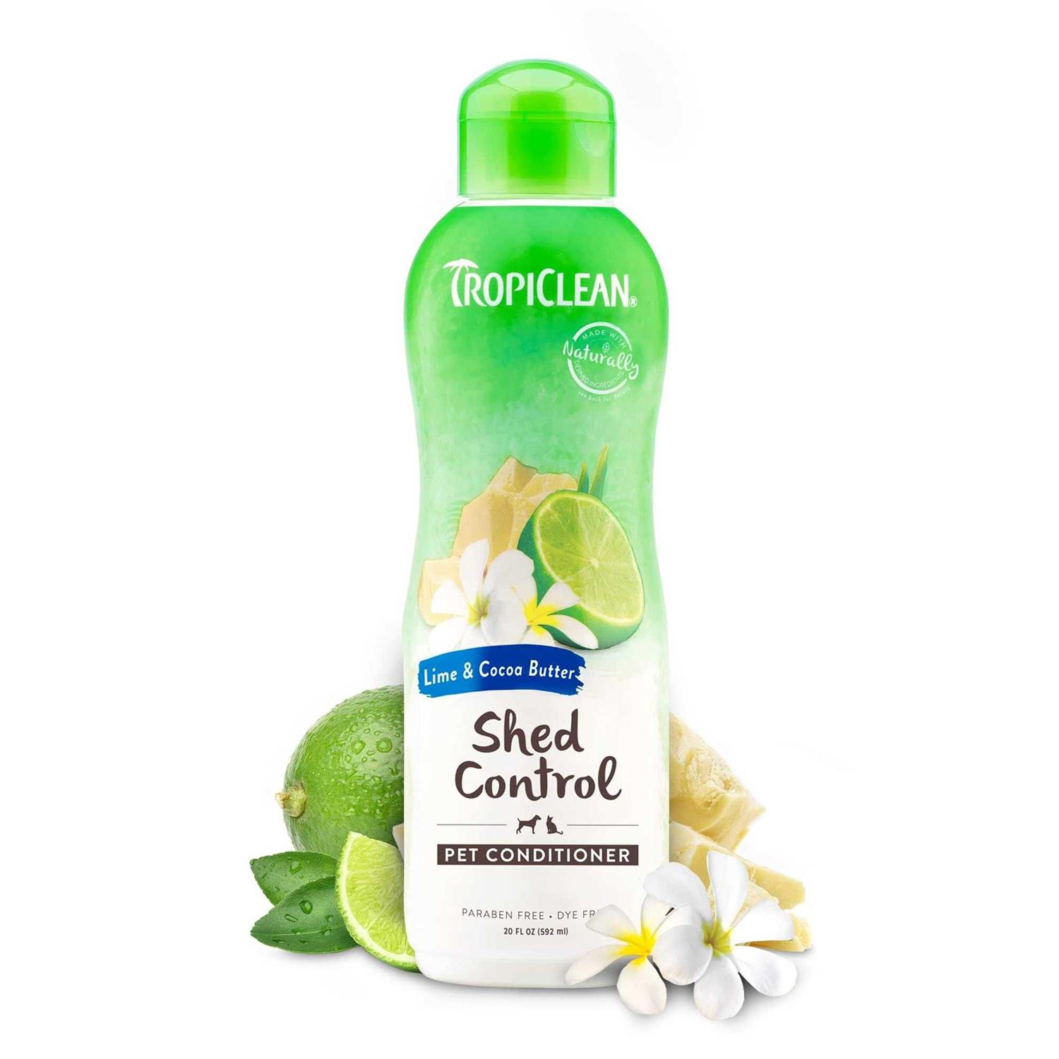 Tropiclean Deshedding Lime & Cocoa Butter Conditioner - Pet Supplies online store