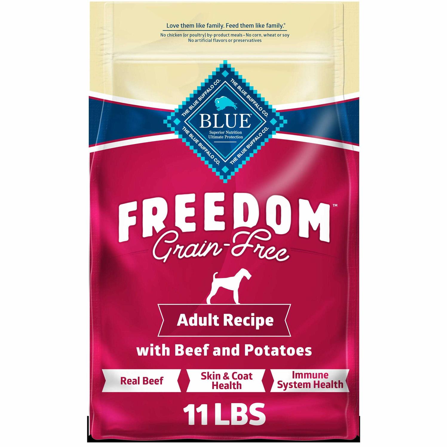 Blue Buffalo Freedom Adult Free Dog Food - Pet Supplies online store