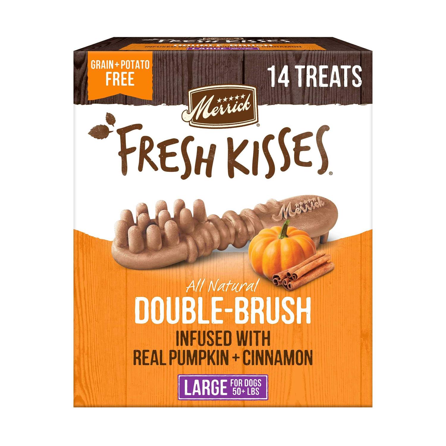 Merrick Dog Fresh Kisses Pumpkin Cinnamon - Pet Supplies online store