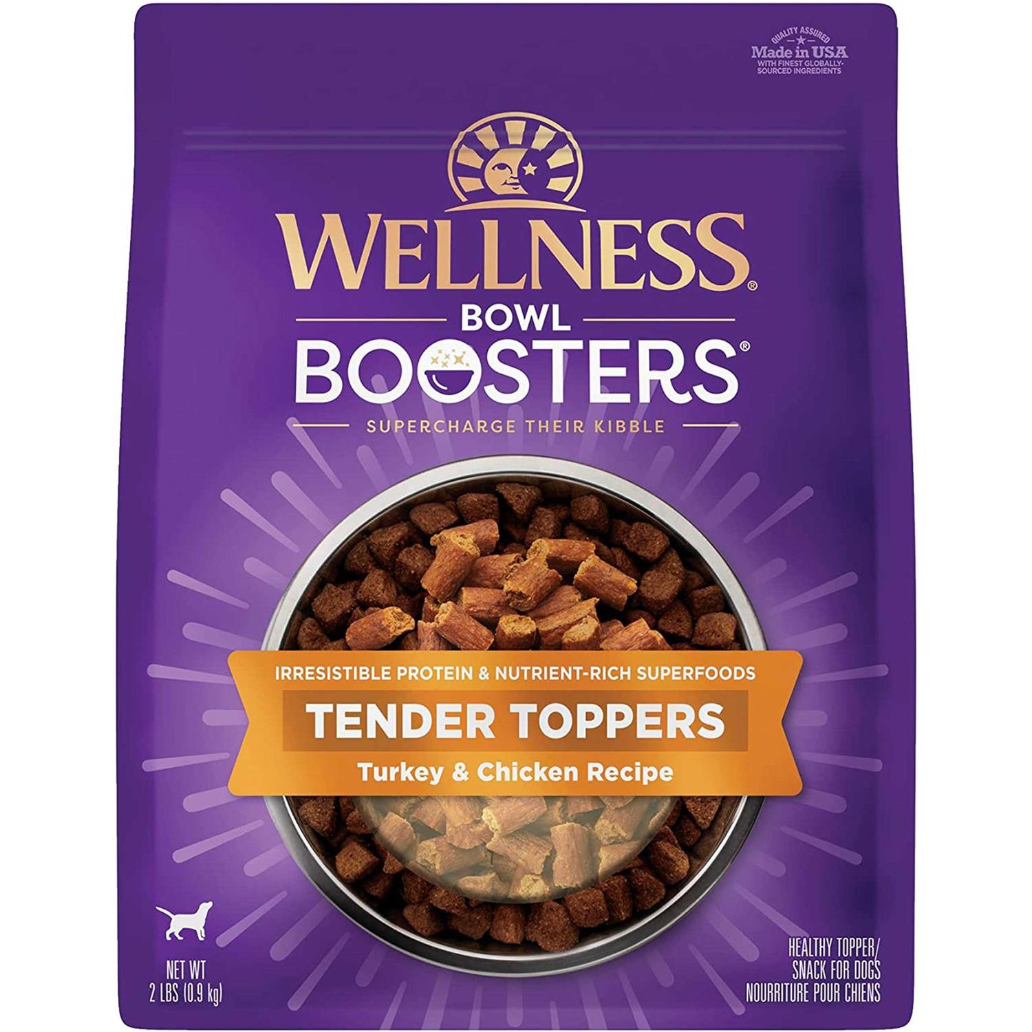 Wellness Bowl Boosters Tender Toppers Dog Food - Pet Supplies online store