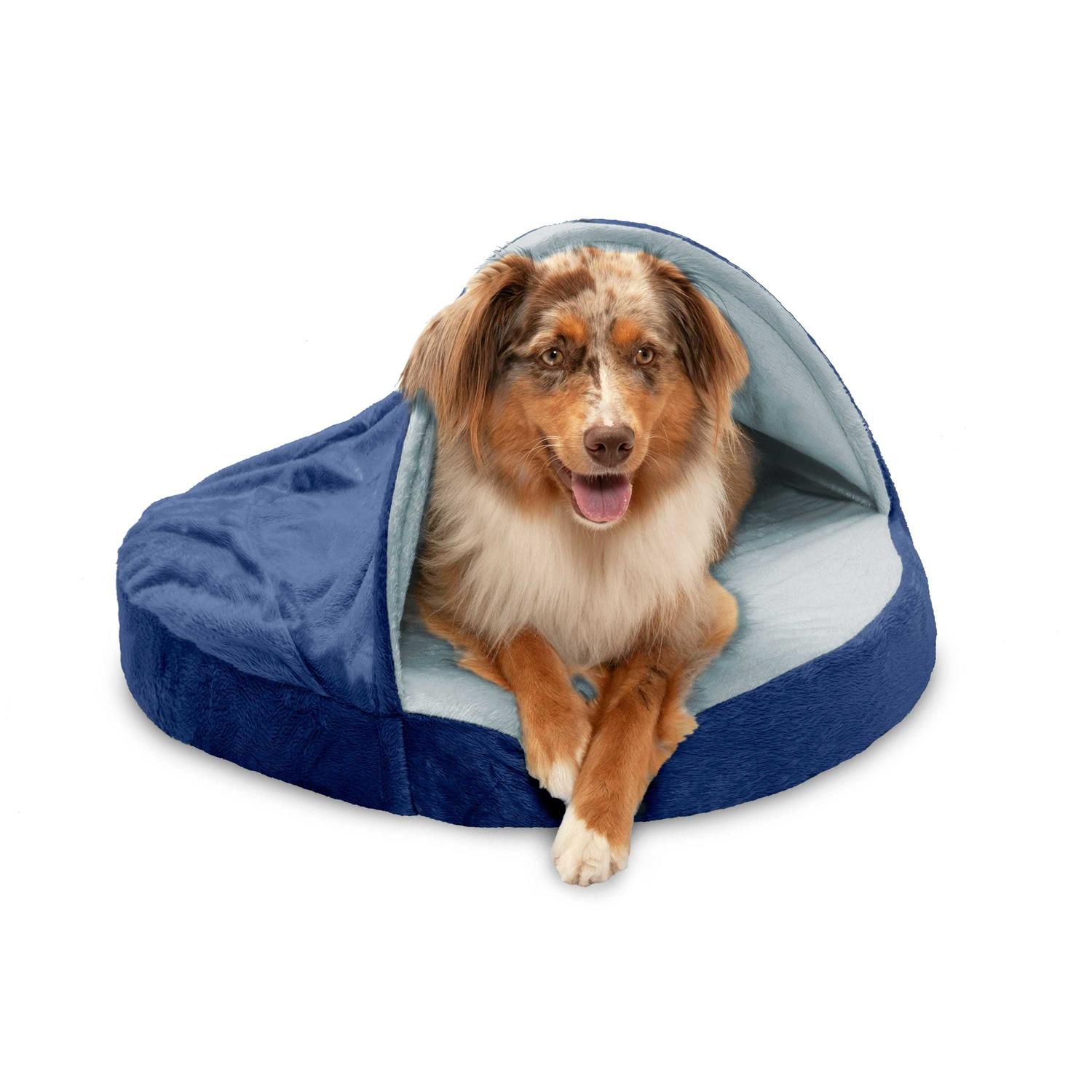 FurHaven Faux Sheepskin Snuggery Orthopedic Pet Dog Bed - Pet Supplies online store