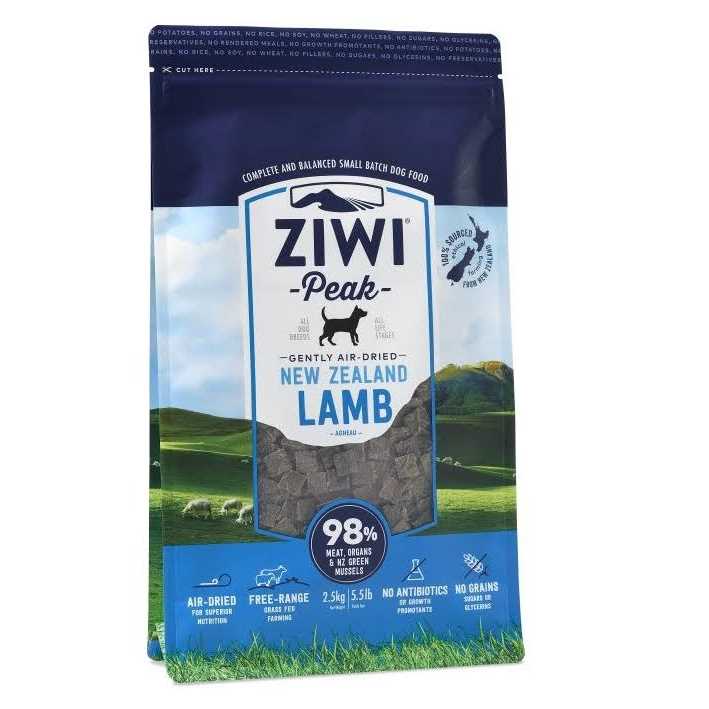 Ziwi Peak Air-Dried Tripe & Lamb Dog Food - Pet Supplies online store