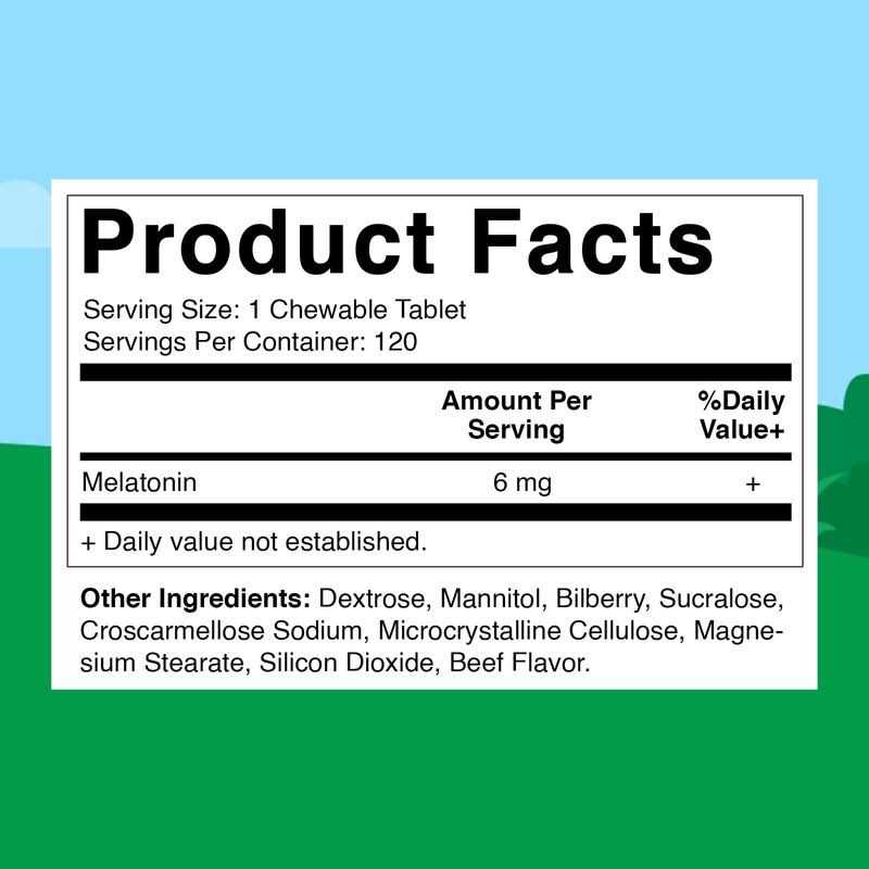 Vitamatic Melatonin for Dogs 6 mg - Pet Supplies online store
