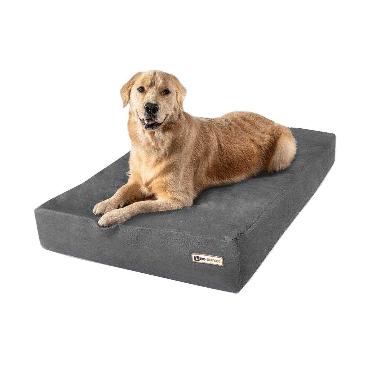 Big Barker Headrest Pillow Top Orthopedic Dog Bed - Pet Supplies online store
