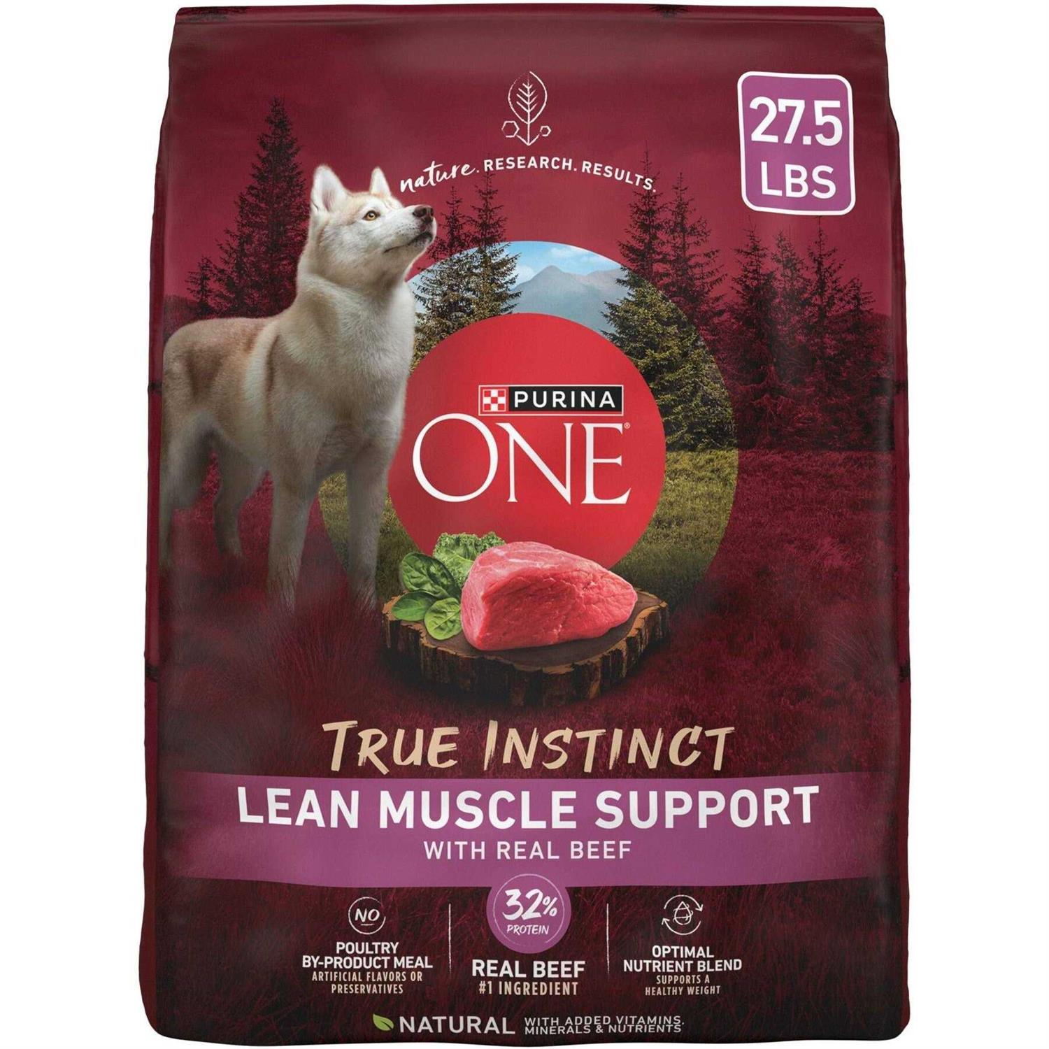 Purina ONE Dog Food Adult Lean Muscle Support - Pet Supplies online store