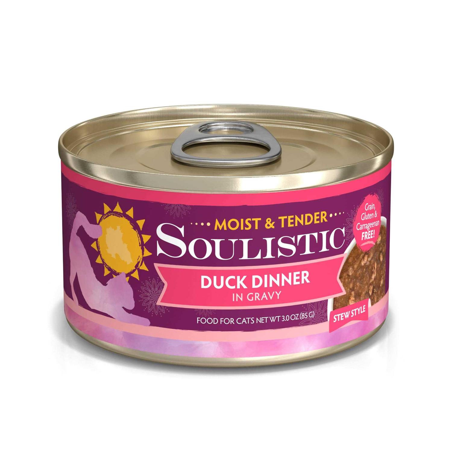 Soulistic Moist & Tender Dinner in Gravy Wet Cat Food - Pet Supplies online store