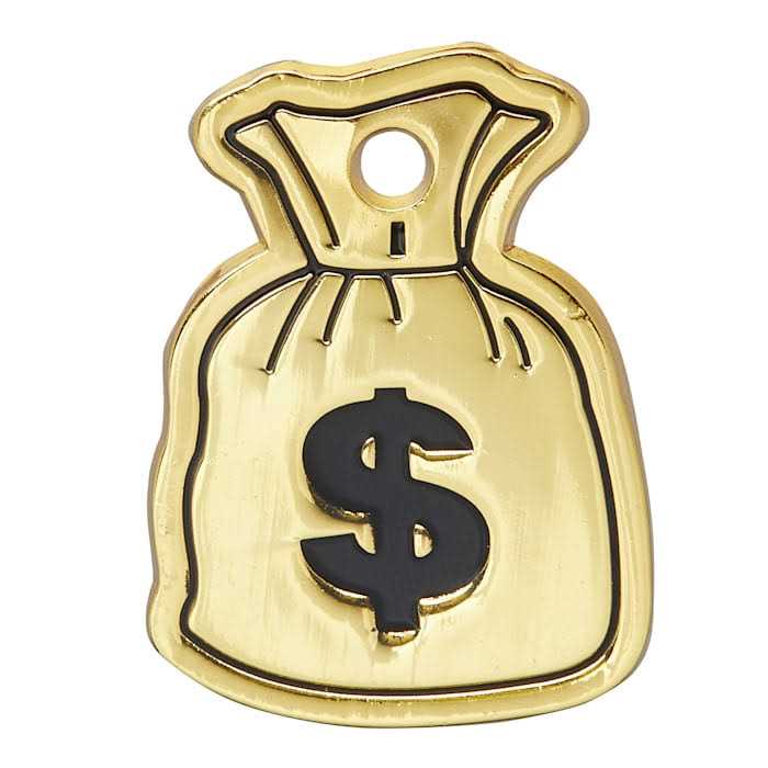 Trill Paws Money Bag Pet ID Tag - Pet Supplies online store