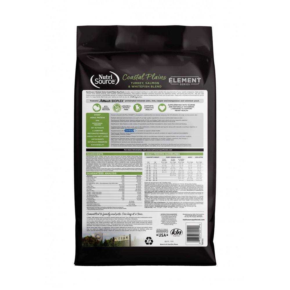 NutriSource Element Series Coastal Plains Recipe Dry Dog Food - Pet Supplies online store